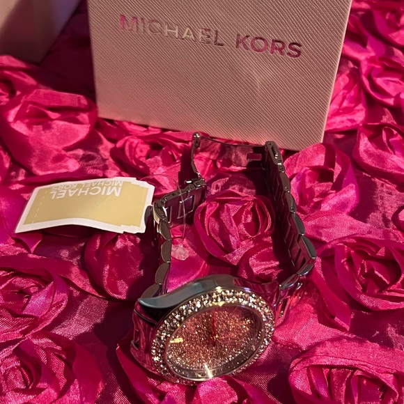 MK Women's Liliane Three-Hand Two-Tone Stainless Steel Bracelet Watch 36mm - Picture 12 of 17